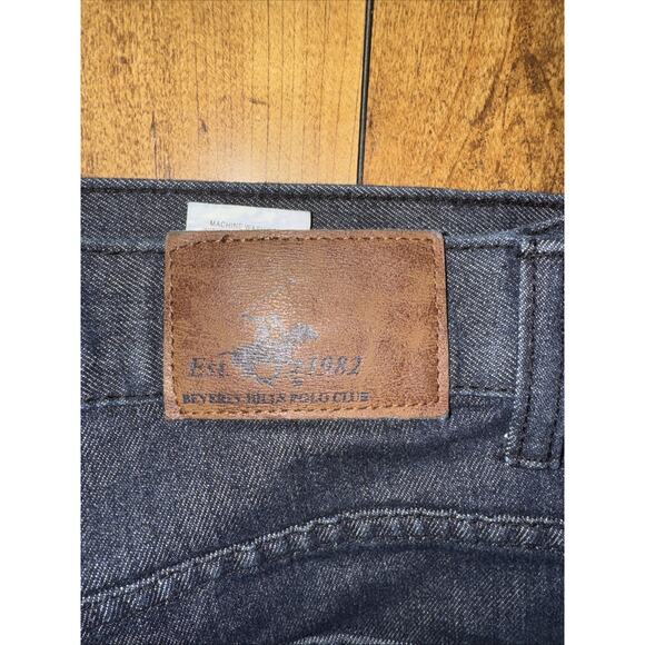 Beverly Hills Polo Club Raw Denim Jeans 38x30 - Picture 3 of 6